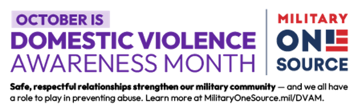 Domestic Violence Awareness Month Graphic